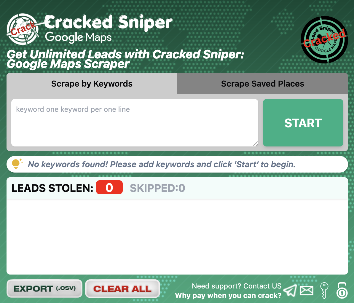 Screenshot 1: Home Interface